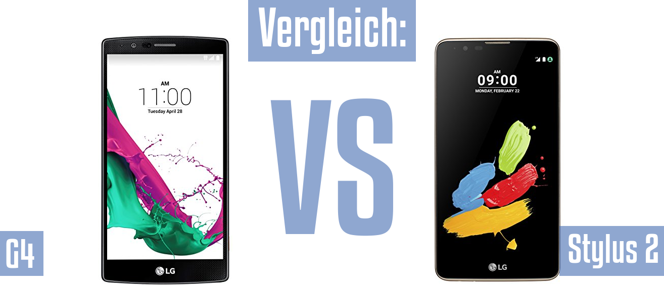 LG G4 und LG G4 im Vergleichstest