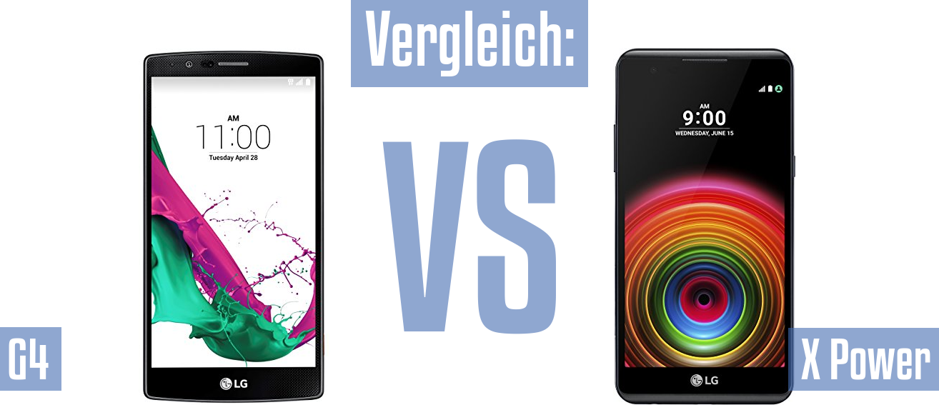 LG G4 und LG G4 im Vergleichstest