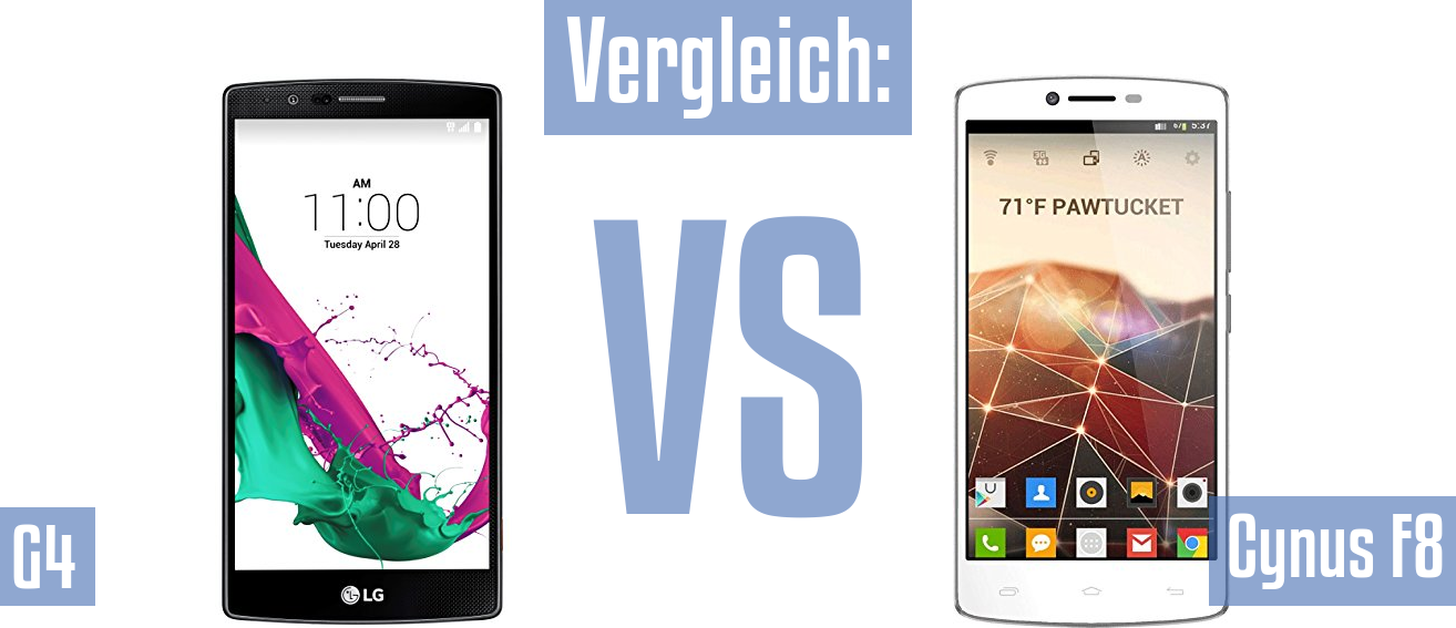 LG G4 und LG G4 im Vergleichstest