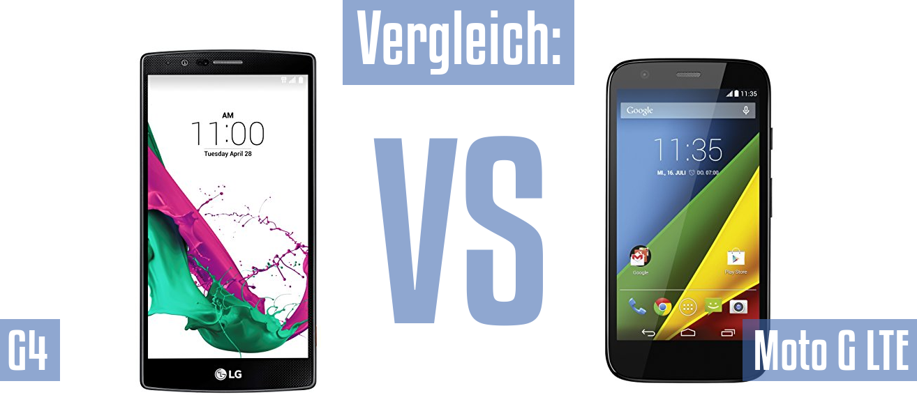 LG G4 und LG G4 im Vergleichstest