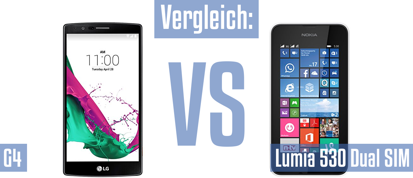 LG G4 und LG G4 im Vergleichstest