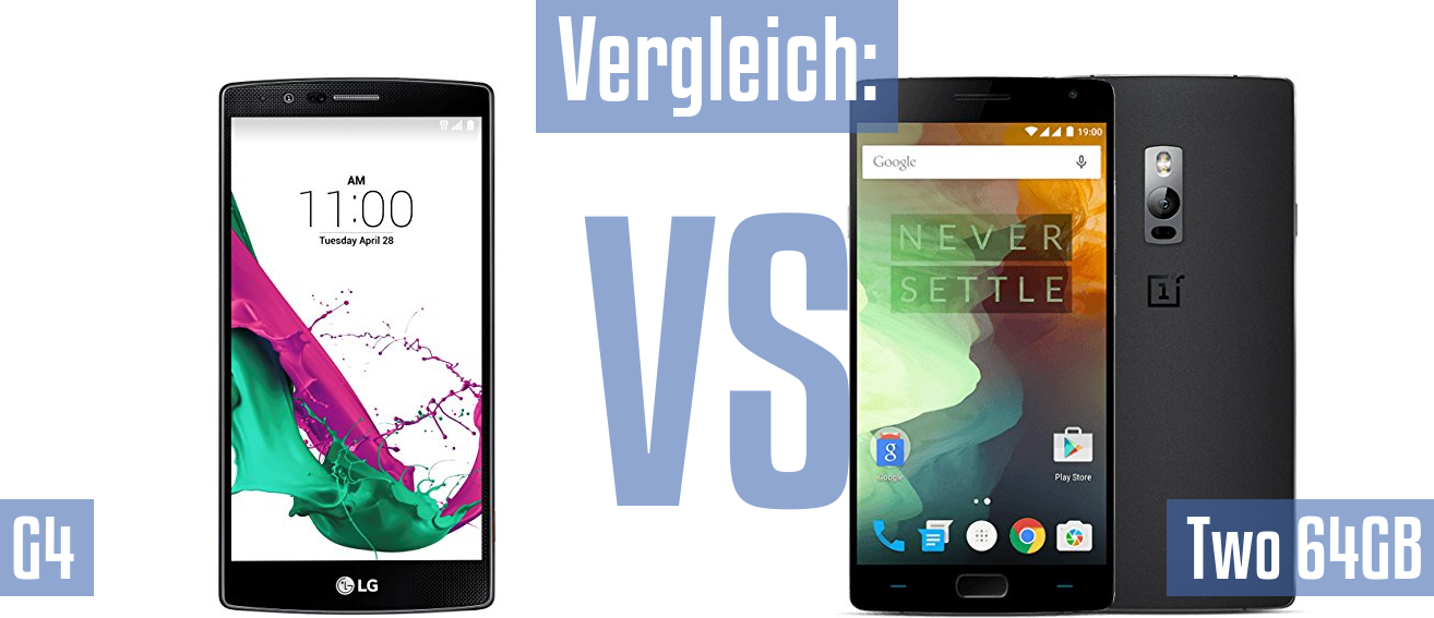 LG G4 und LG G4 im Vergleichstest