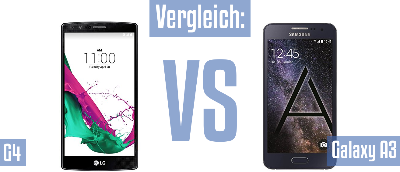 LG G4 und LG G4 im Vergleichstest