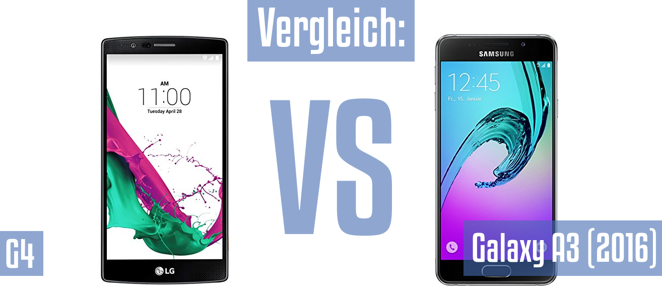 LG G4 und LG G4 im Vergleichstest
