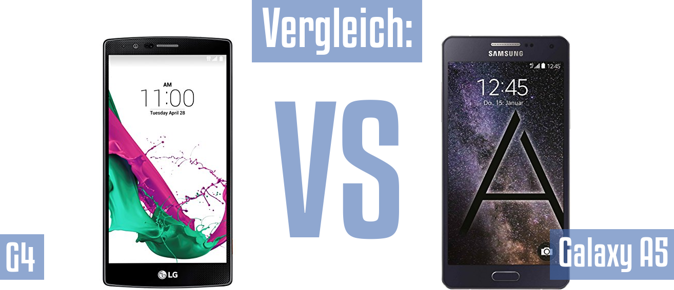 LG G4 und LG G4 im Vergleichstest