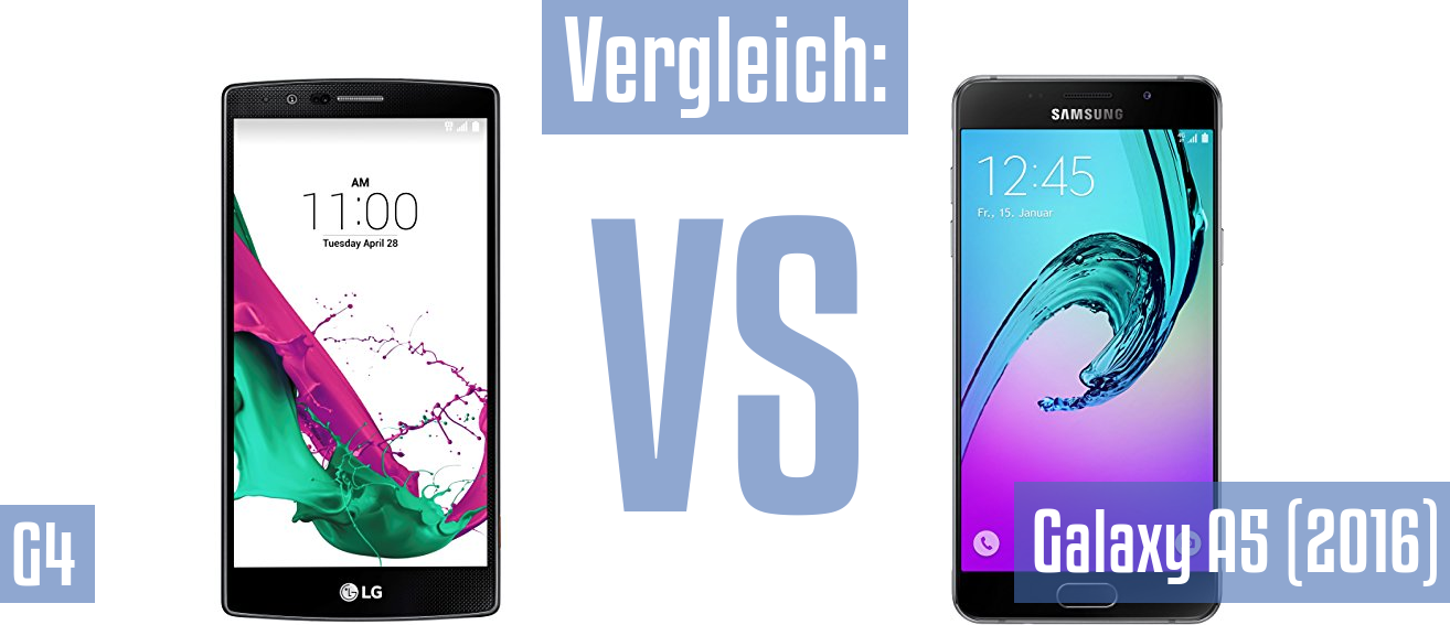 LG G4 und LG G4 im Vergleichstest