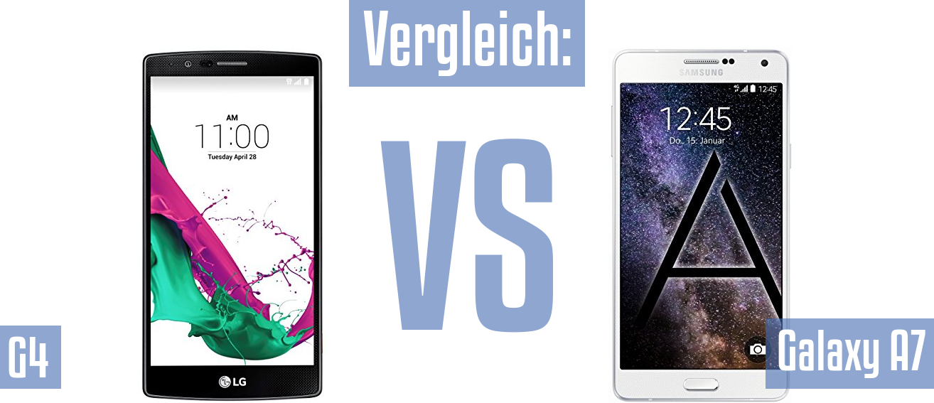 LG G4 und LG G4 im Vergleichstest