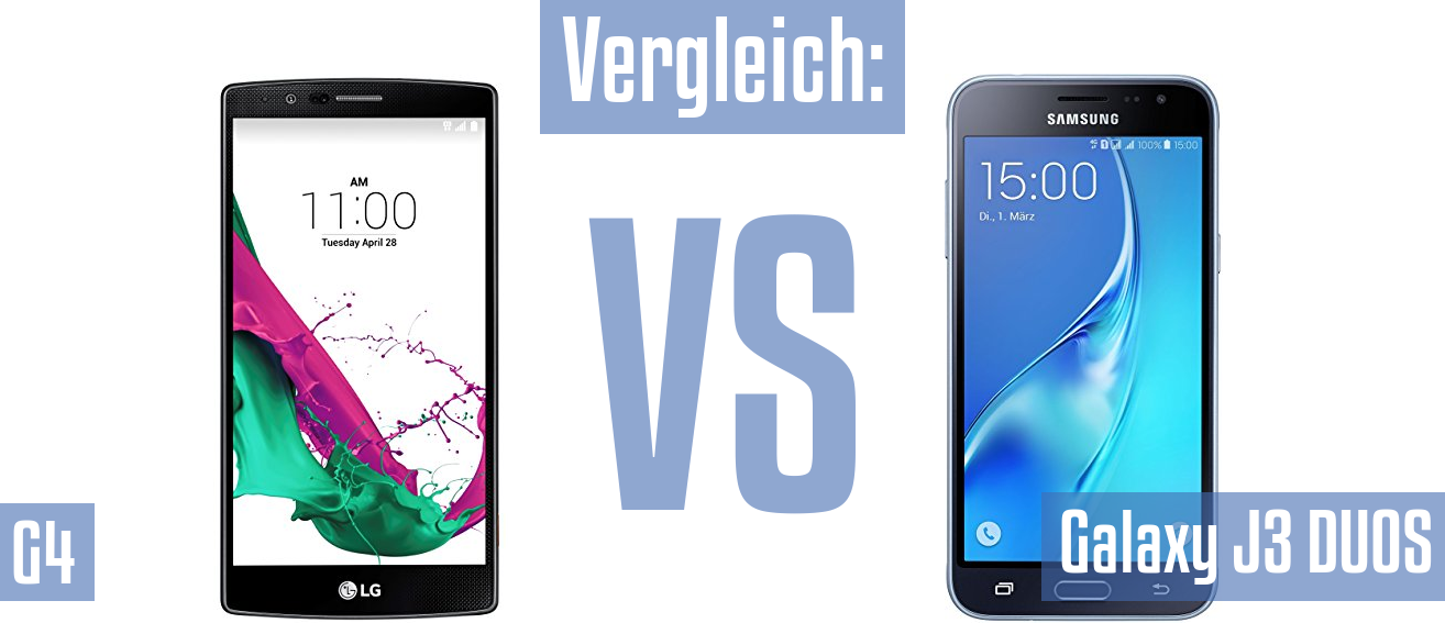 LG G4 und LG G4 im Vergleichstest