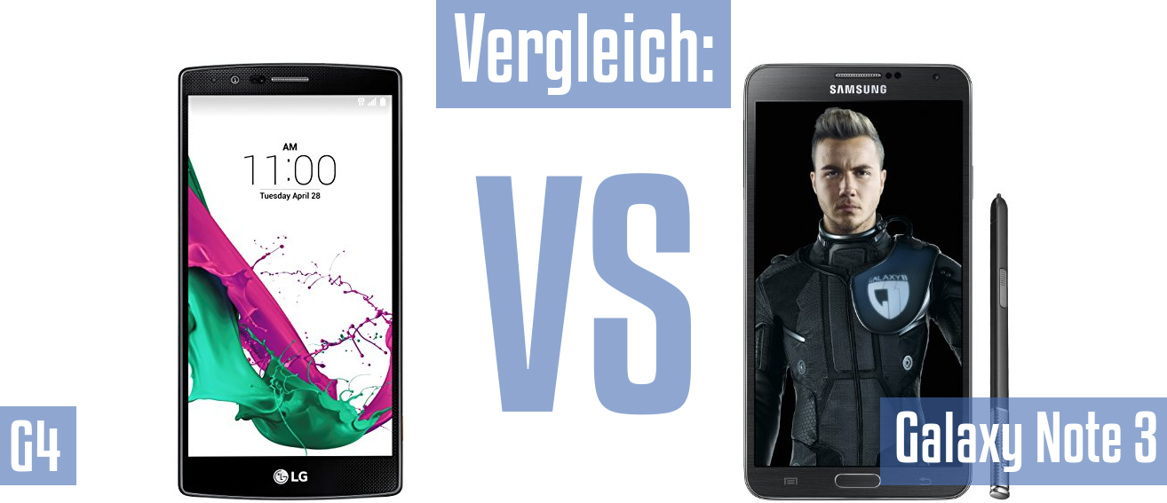 LG G4 und LG G4 im Vergleichstest