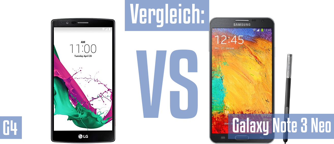 LG G4 und LG G4 im Vergleichstest