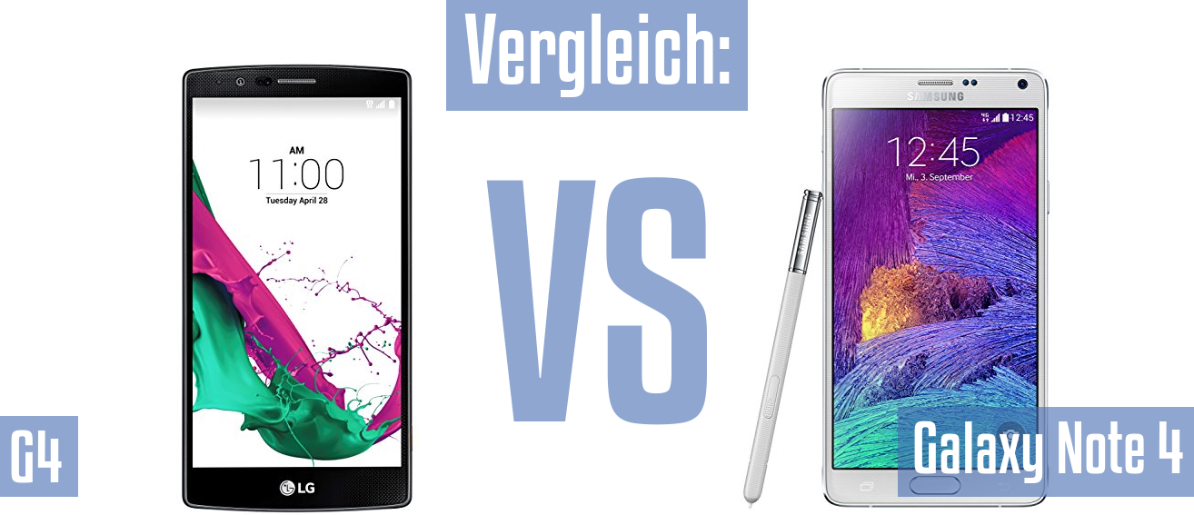 LG G4 und LG G4 im Vergleichstest