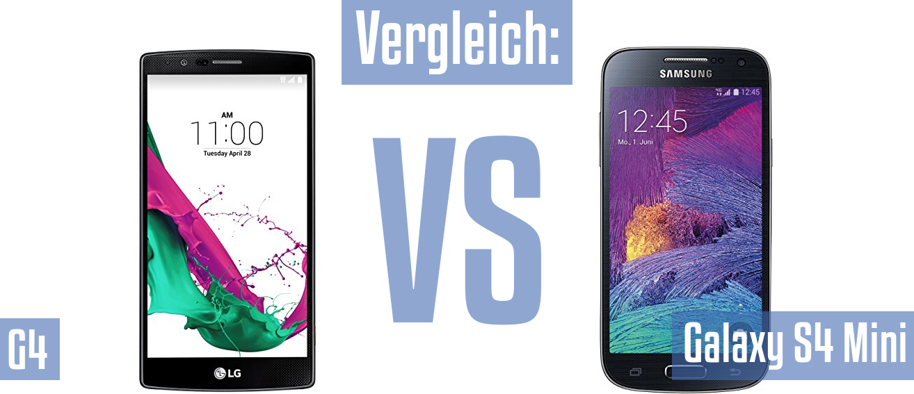 LG G4 und LG G4 im Vergleichstest