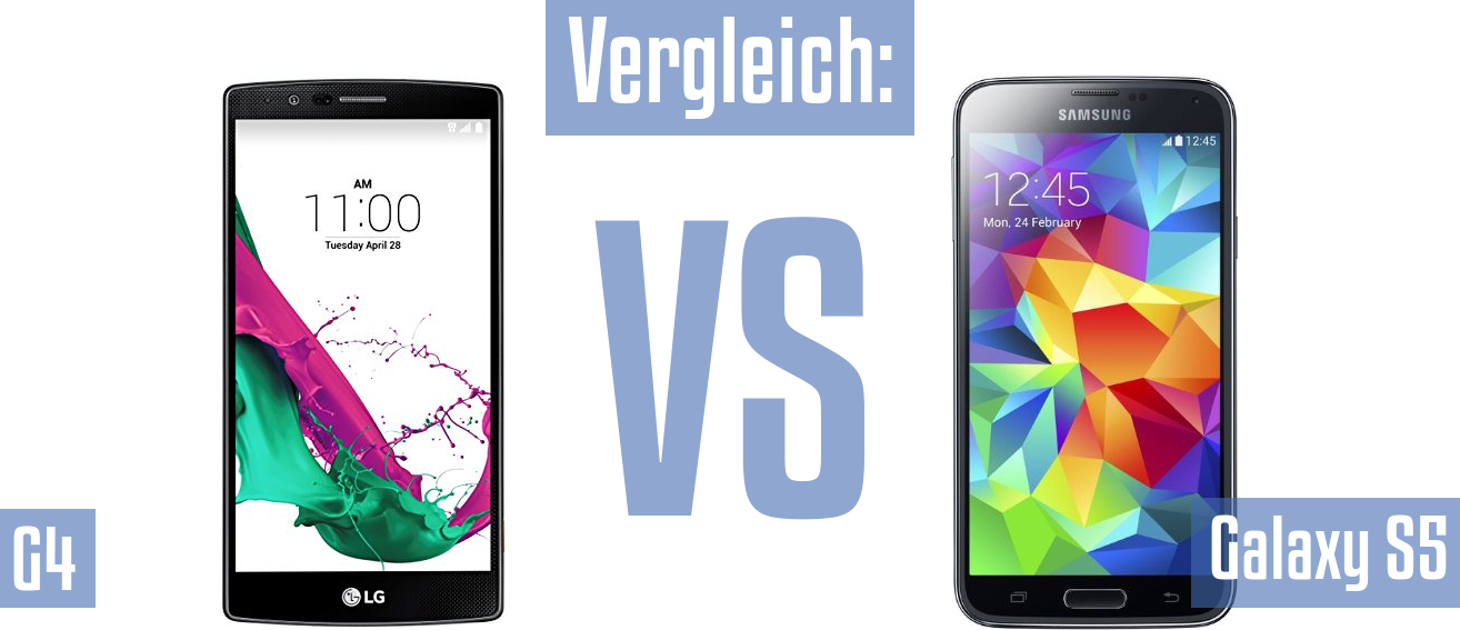 LG G4 und LG G4 im Vergleichstest