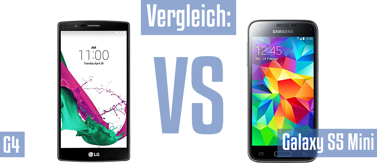 LG G4 und LG G4 im Vergleichstest