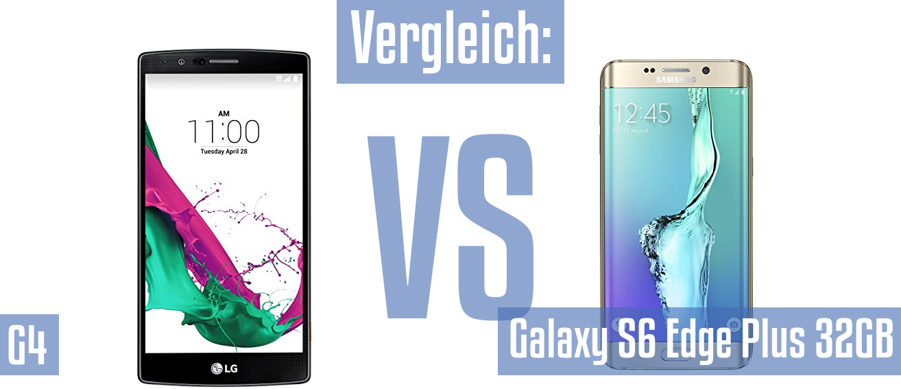 LG G4 und LG G4 im Vergleichstest