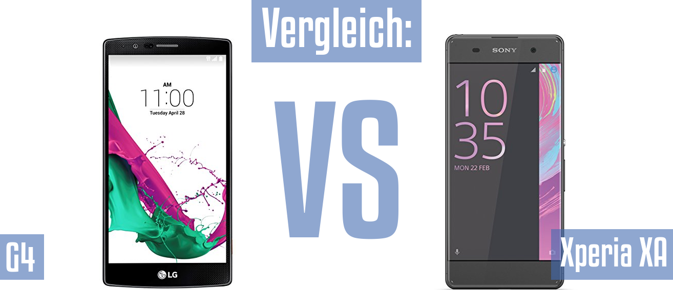 LG G4 und LG G4 im Vergleichstest