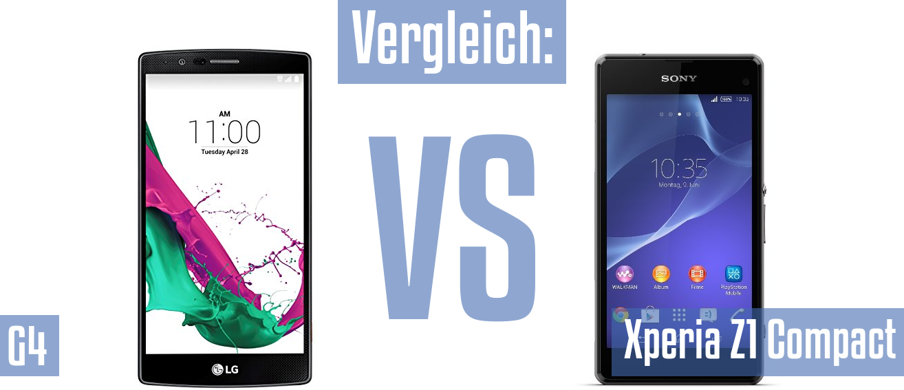 LG G4 und LG G4 im Vergleichstest