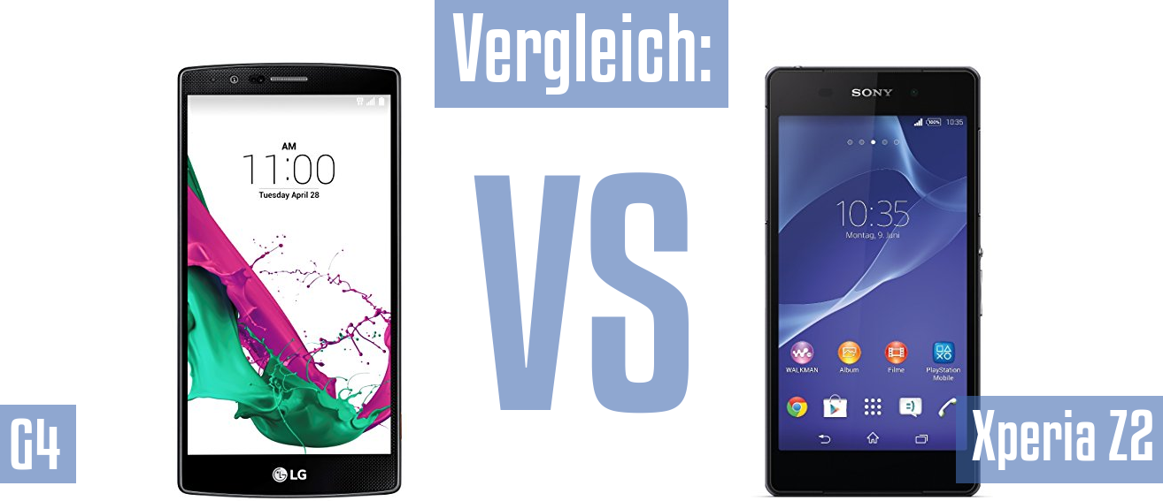 LG G4 und LG G4 im Vergleichstest