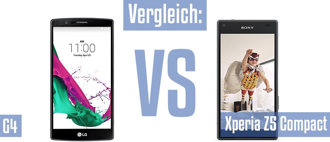 LG G4 und LG G4 im Vergleichstest