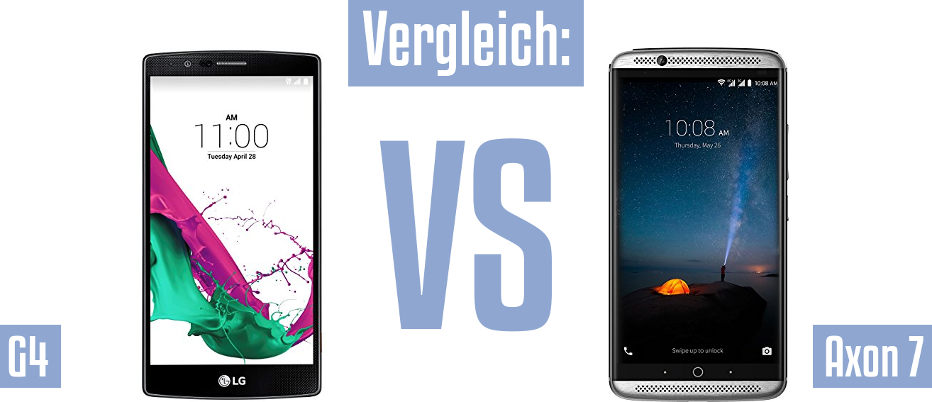 LG G4 und LG G4 im Vergleichstest