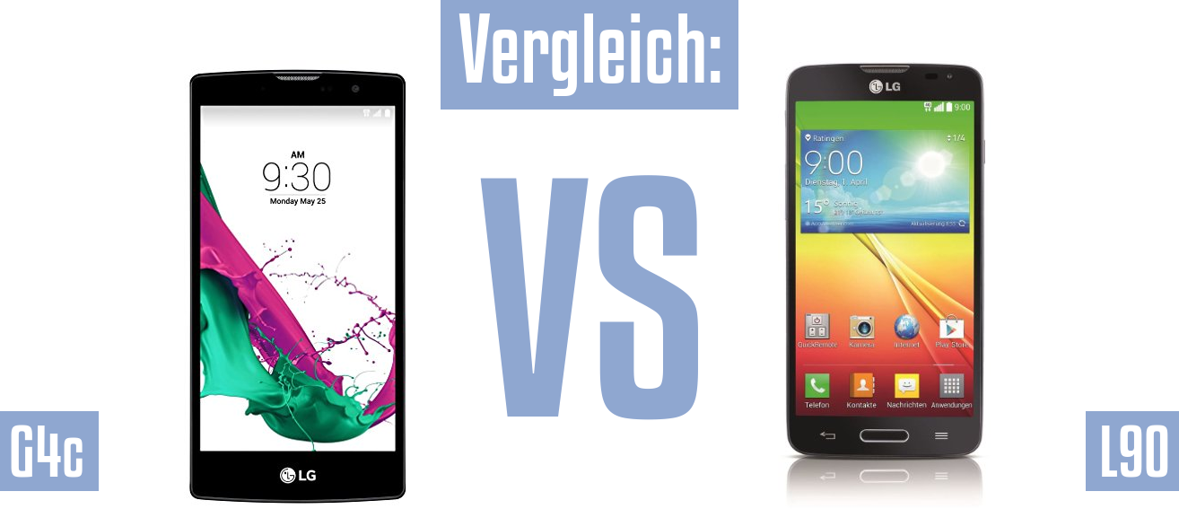 LG G4c und LG G4c im Vergleichstest