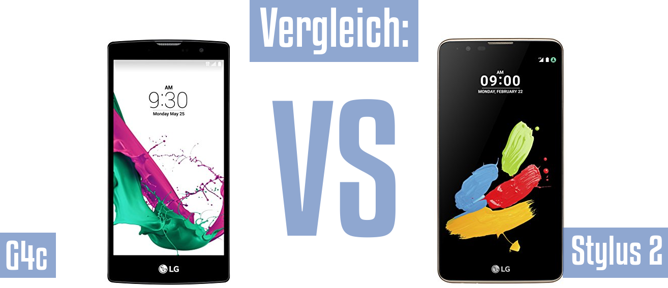 LG G4c und LG G4c im Vergleichstest