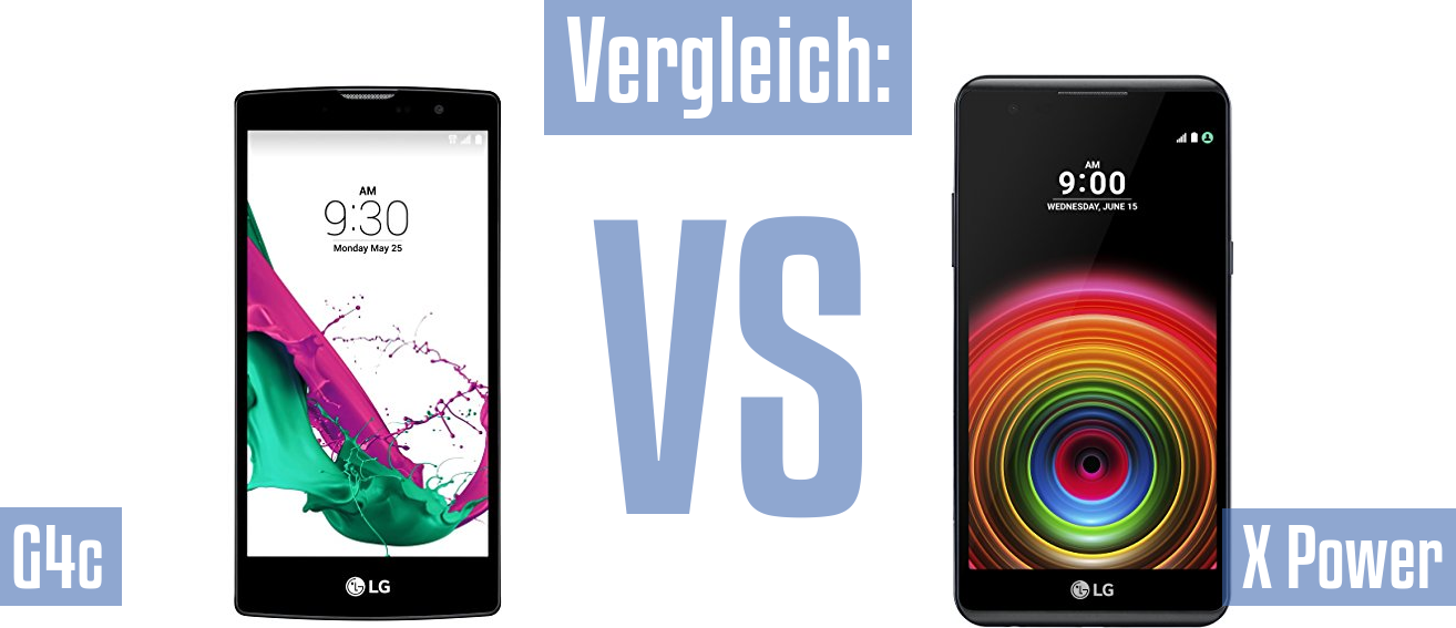 LG G4c und LG G4c im Vergleichstest