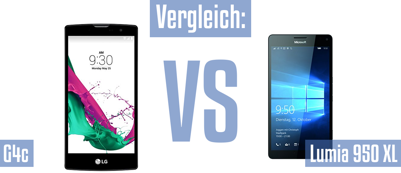 LG G4c und LG G4c im Vergleichstest