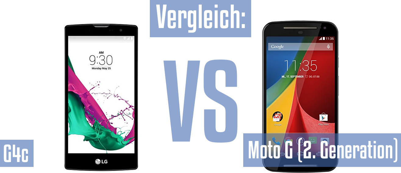 LG G4c und LG G4c im Vergleichstest