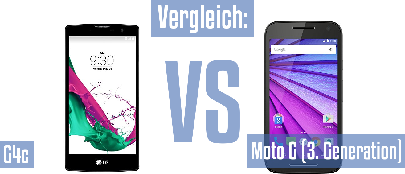 LG G4c und LG G4c im Vergleichstest