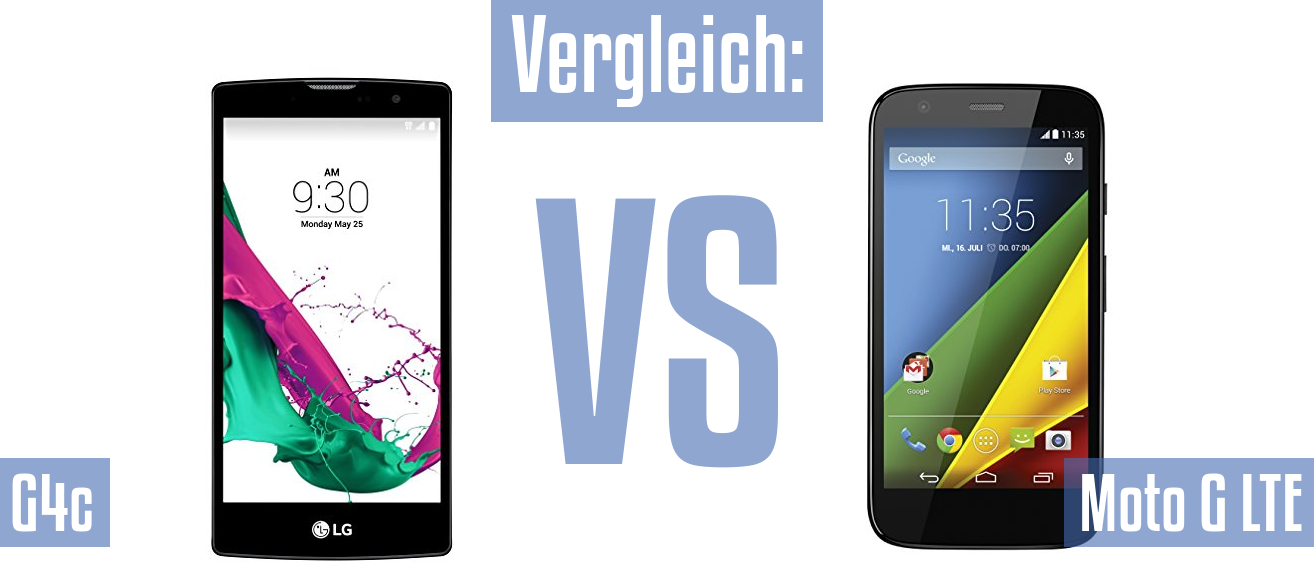 LG G4c und LG G4c im Vergleichstest