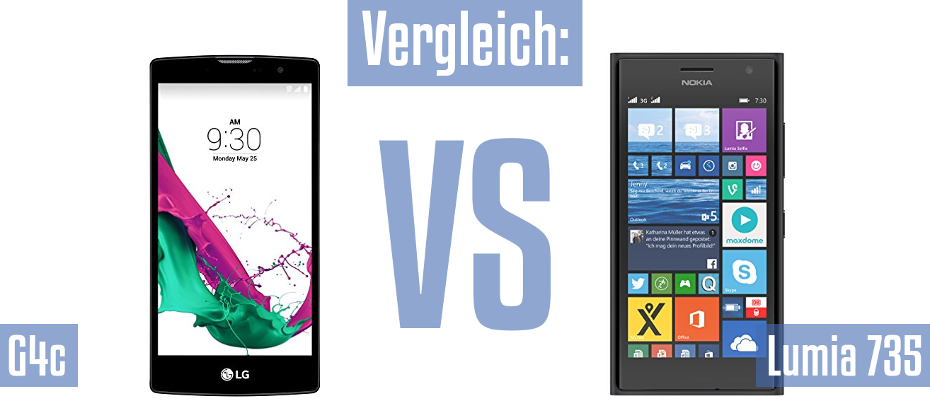 LG G4c und LG G4c im Vergleichstest