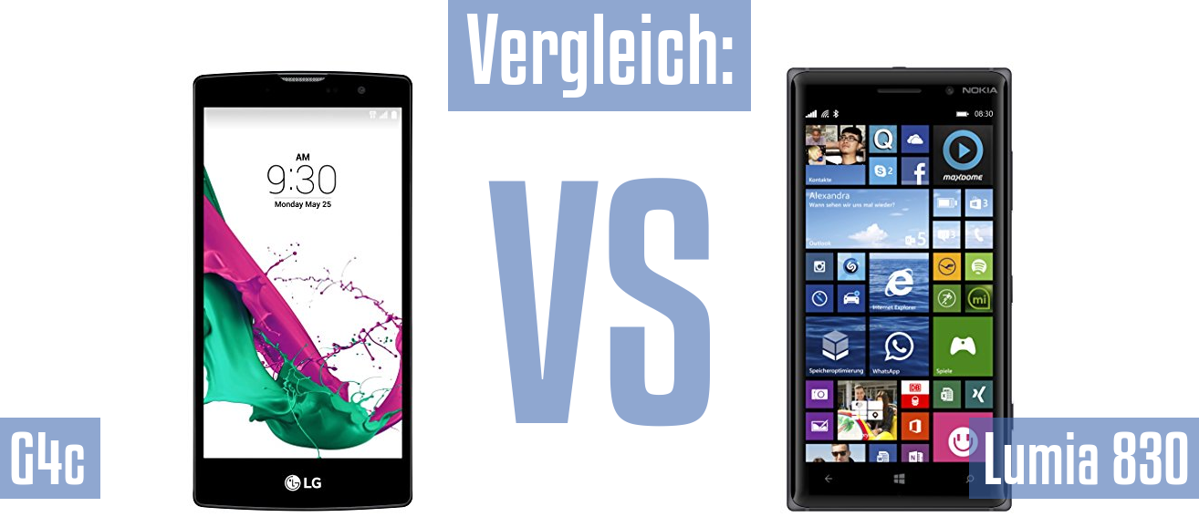 LG G4c und LG G4c im Vergleichstest