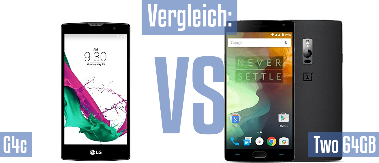 LG G4c und LG G4c im Vergleichstest