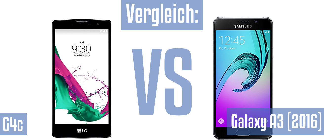 LG G4c und LG G4c im Vergleichstest