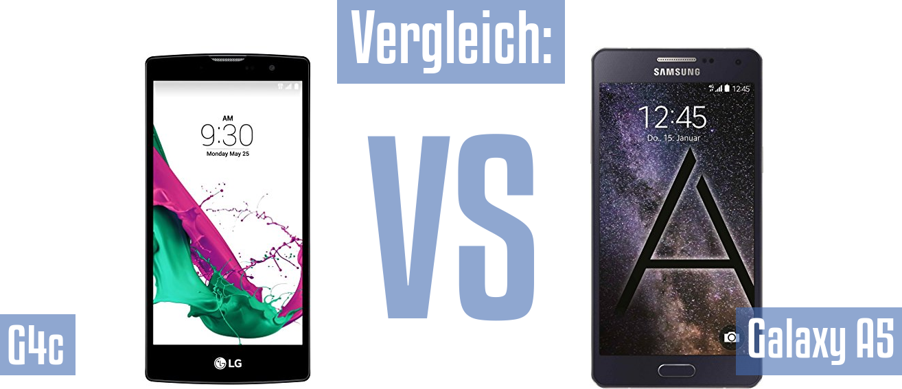 LG G4c und LG G4c im Vergleichstest