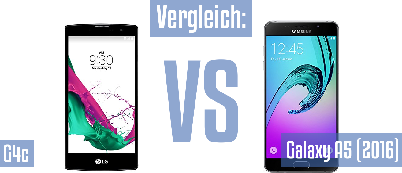 LG G4c und LG G4c im Vergleichstest