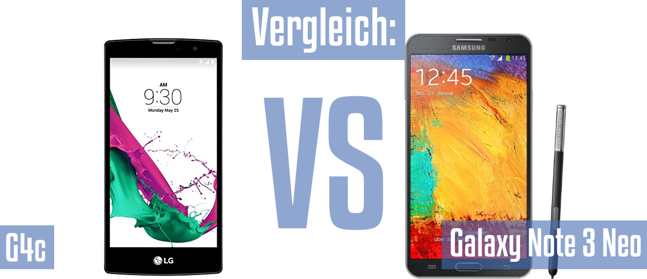 LG G4c und LG G4c im Vergleichstest
