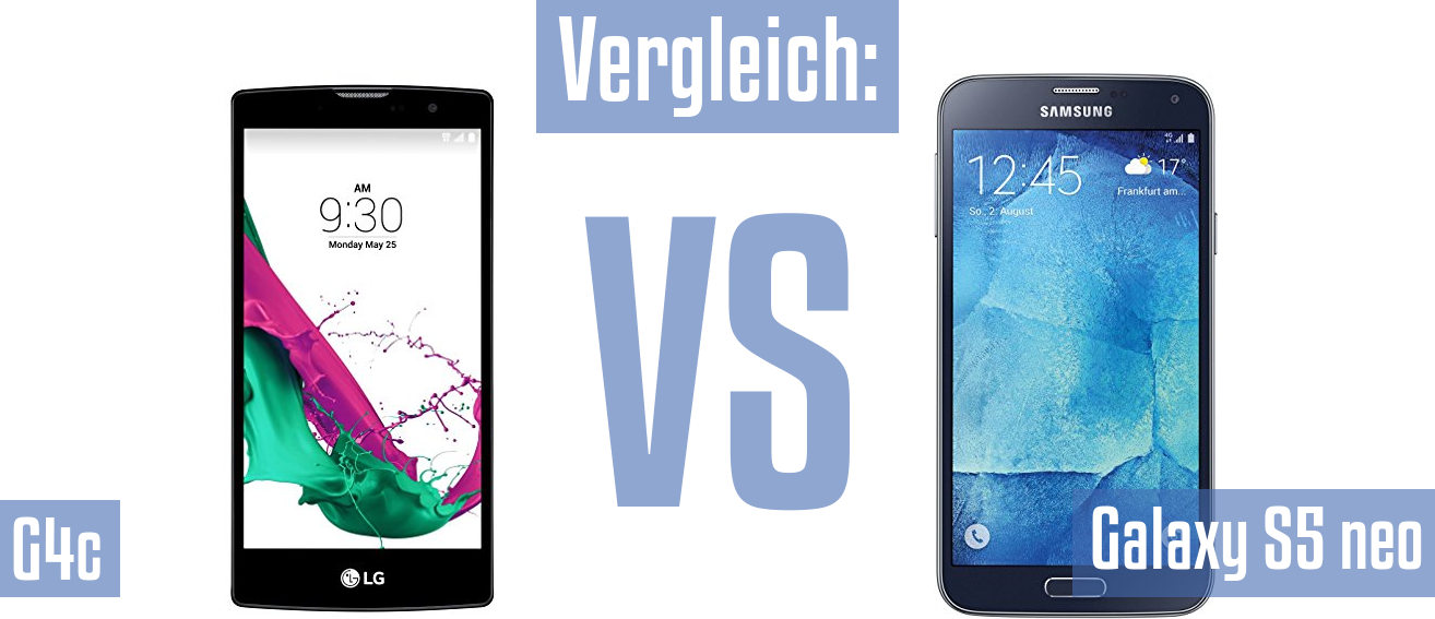 LG G4c und LG G4c im Vergleichstest