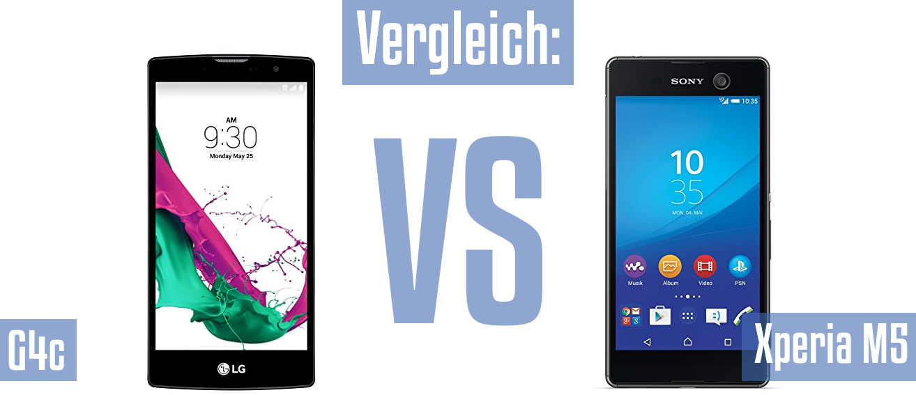 LG G4c und LG G4c im Vergleichstest