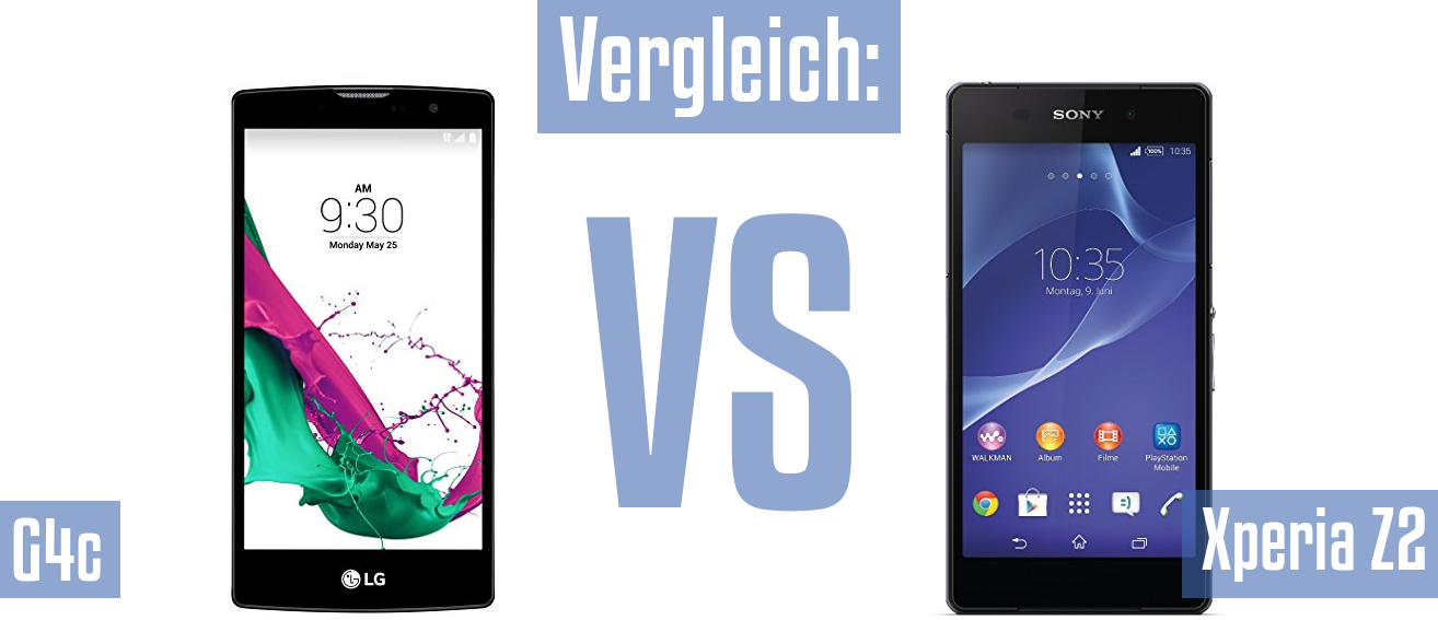 LG G4c und LG G4c im Vergleichstest