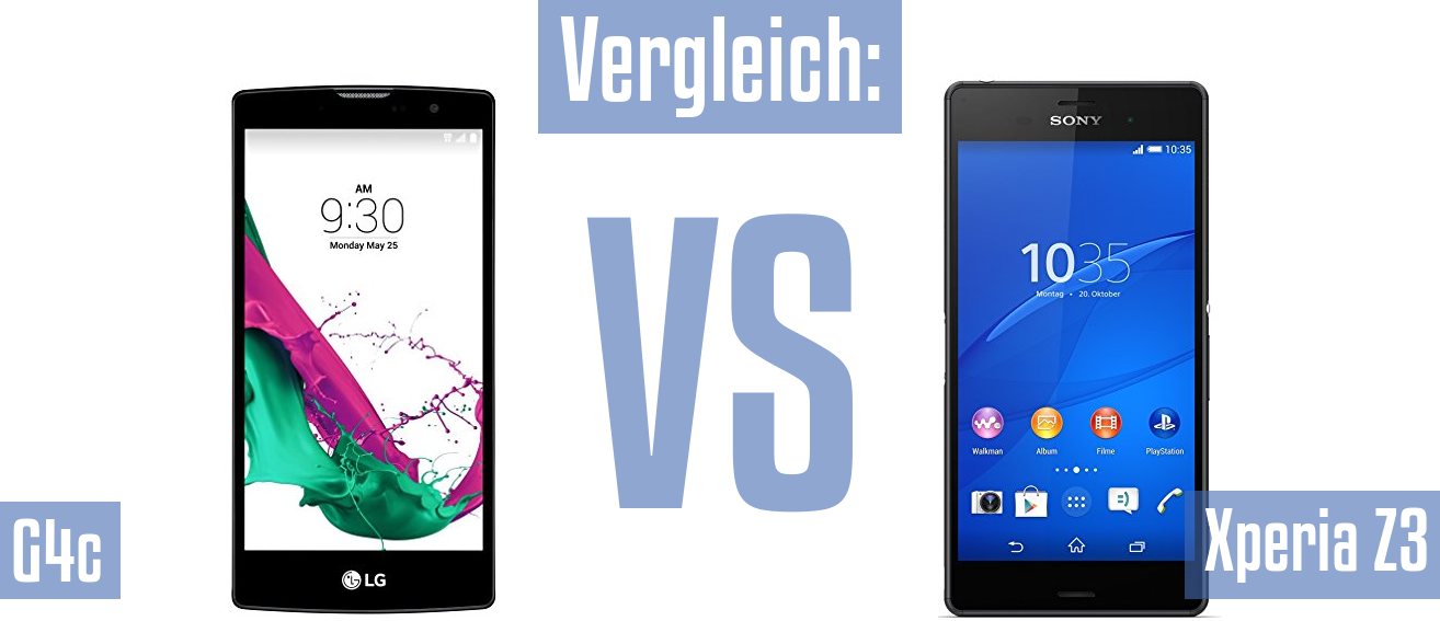 LG G4c und LG G4c im Vergleichstest