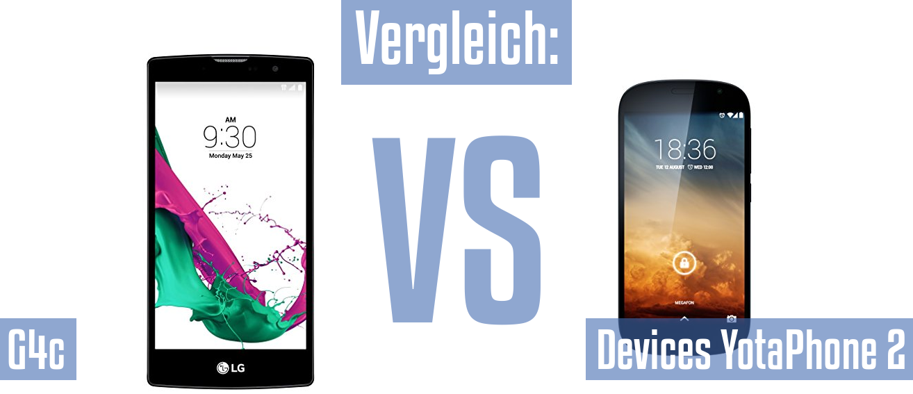 LG G4c und LG G4c im Vergleichstest