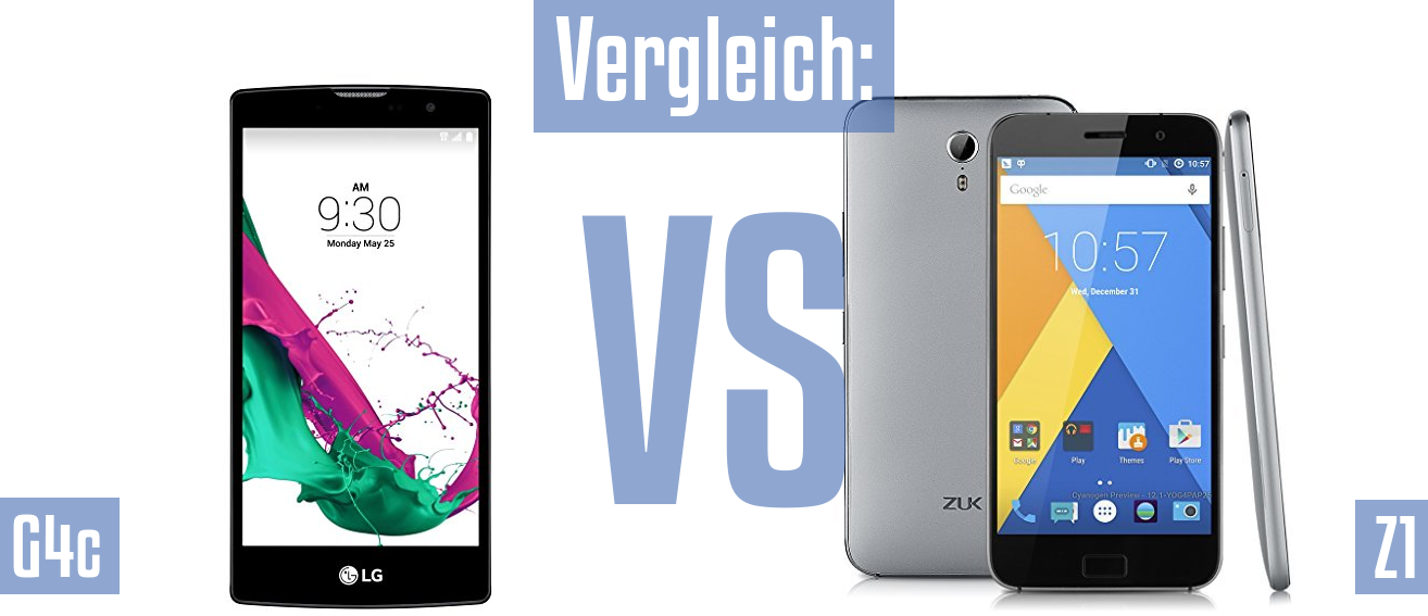 LG G4c und LG G4c im Vergleichstest