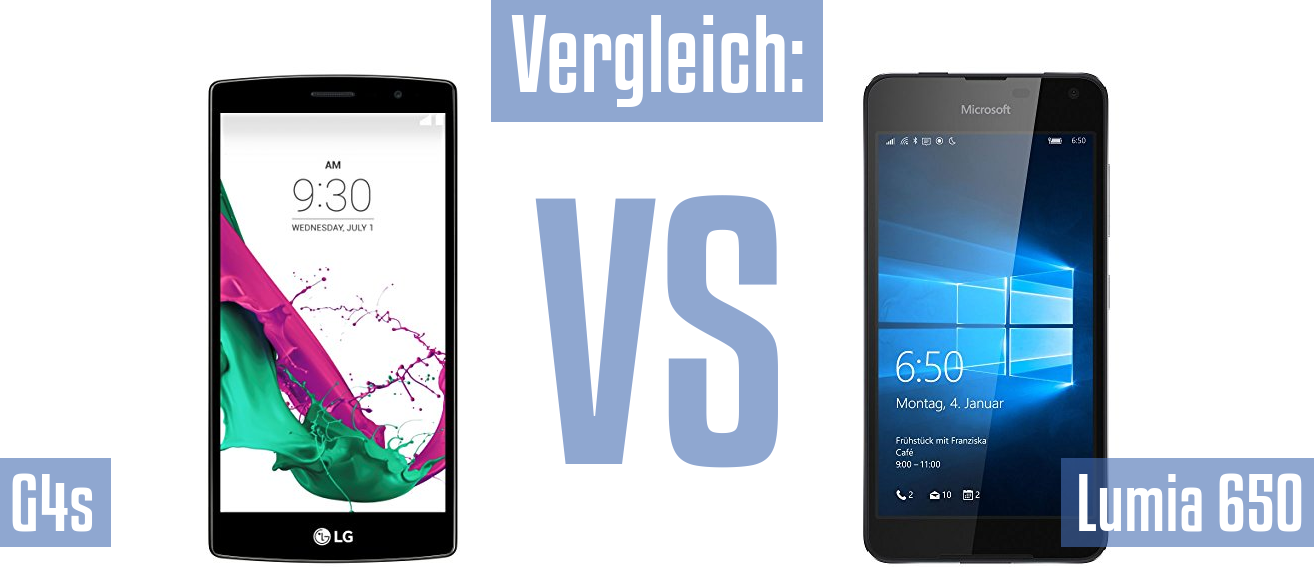 LG G4s und LG G4s im Vergleichstest