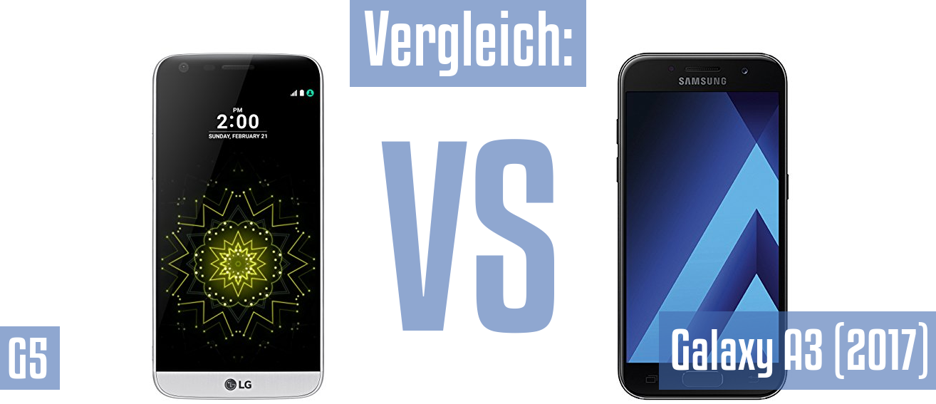 LG G5 und LG G5 im Vergleichstest