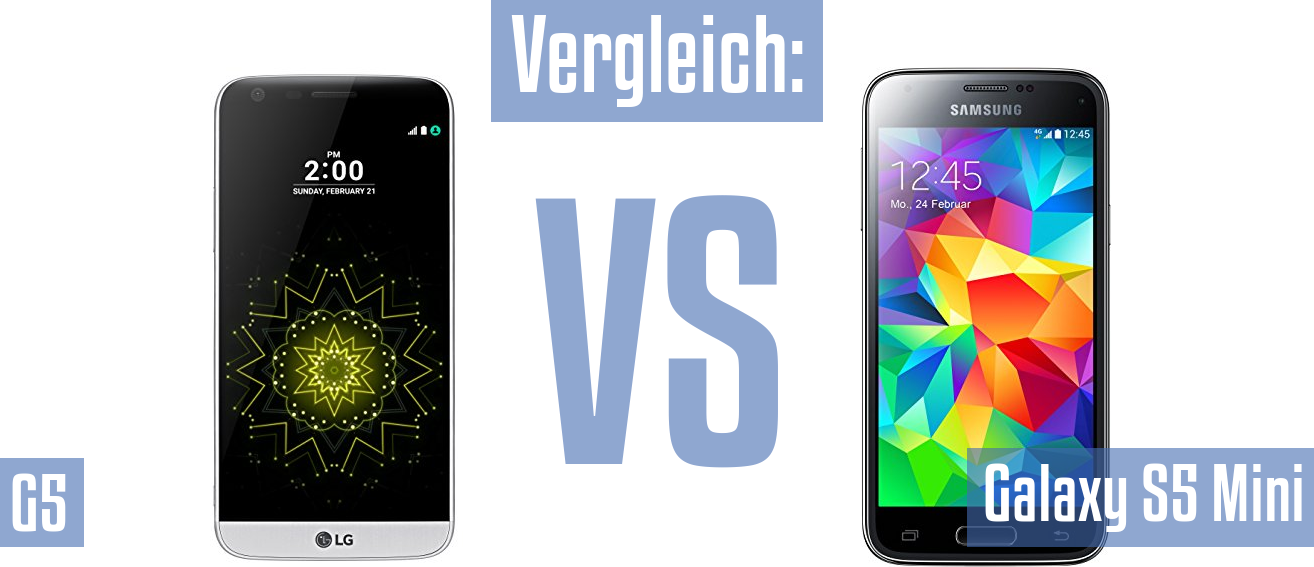 LG G5 und LG G5 im Vergleichstest