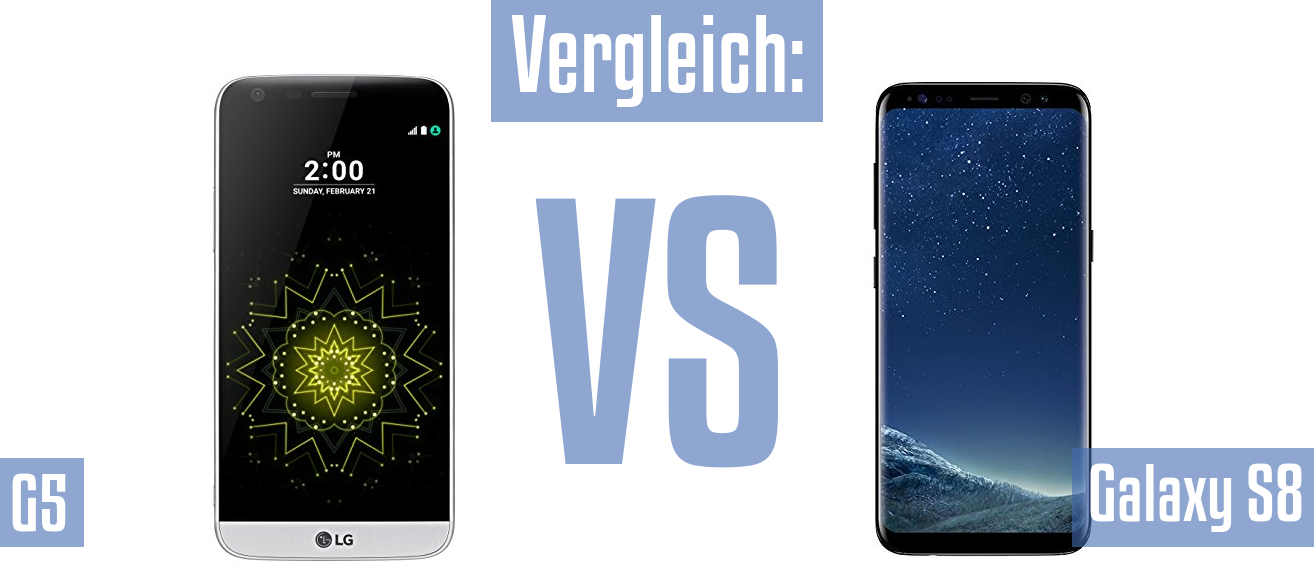 LG G5 und LG G5 im Vergleichstest