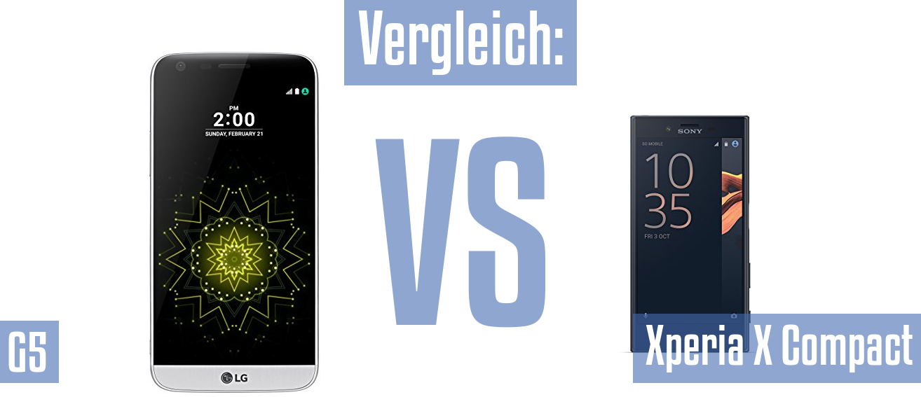 LG G5 und LG G5 im Vergleichstest
