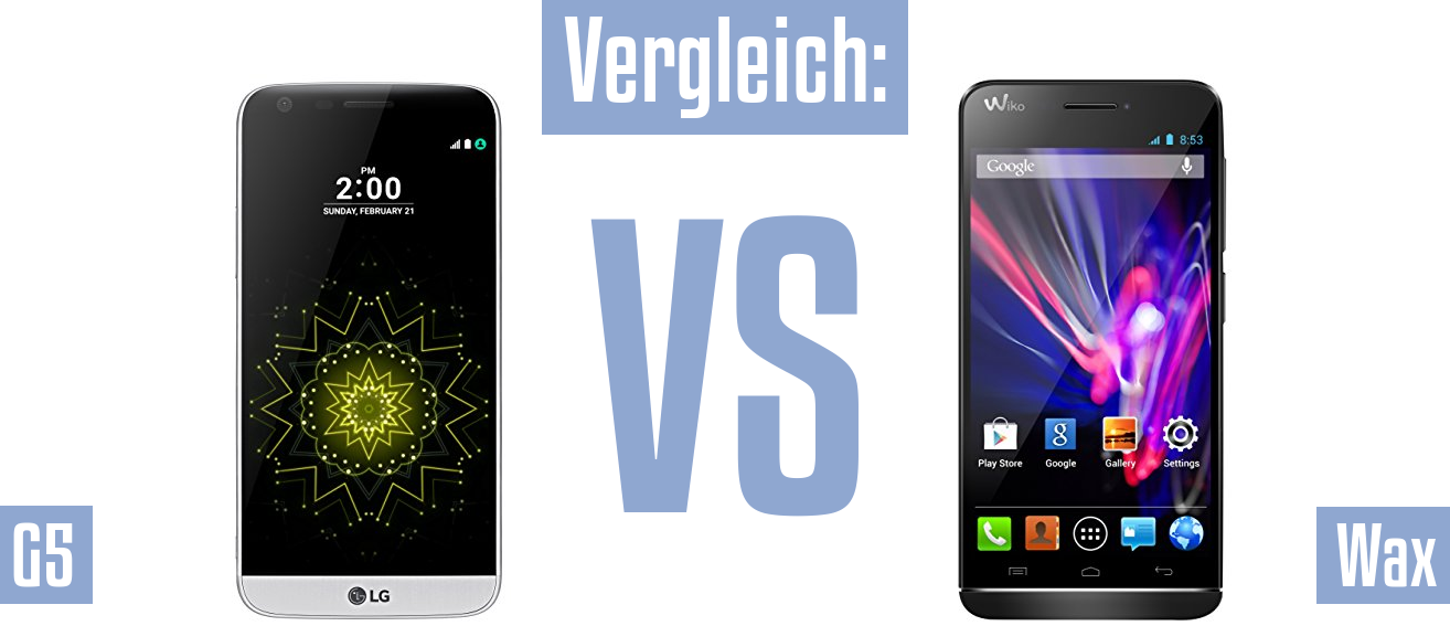 LG G5 und LG G5 im Vergleichstest